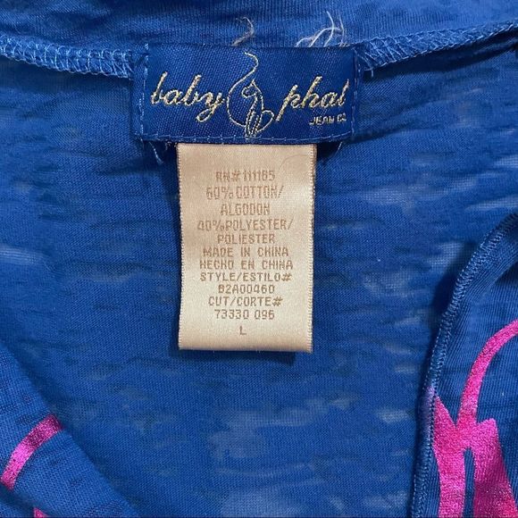 🍭 Mix & Match 2/$75 🍭
Vintage Baby Phat Graffiti Design Sheer Burn Out T - Picture 6 of 9